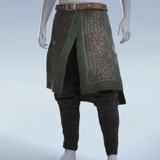 SCALED END SKIRT