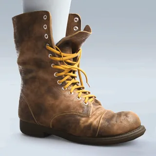 LACE-UP KICKERS