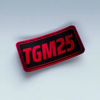 TGM25 OFFICIAL STAMP