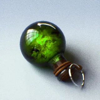 GREEN BREATH FLASK