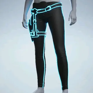 NEON DENIM PANTS