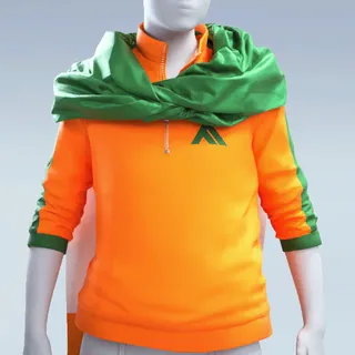 HALF-ZIP: IVORY COAST