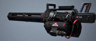 ALFA ACTA MINIGUN — In game