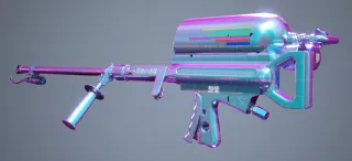 RETRO-GLITCHED GUN — In game