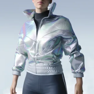 METALLIC ZIP-UP — Alternate