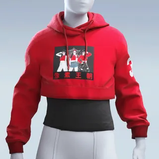 RED JET HOODIE