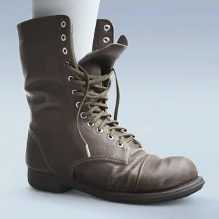 LACE-UP KICKERS