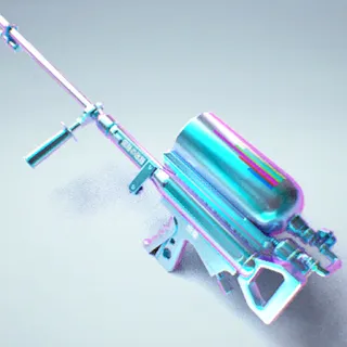 RETRO-GLITCHED GUN