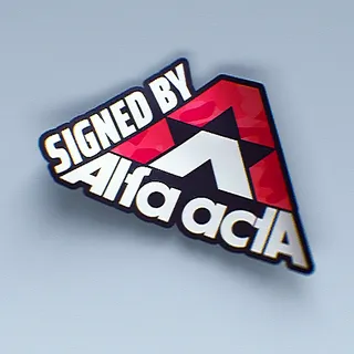 SIGNED BY ALFA ACTA
