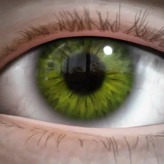GREEN EYES